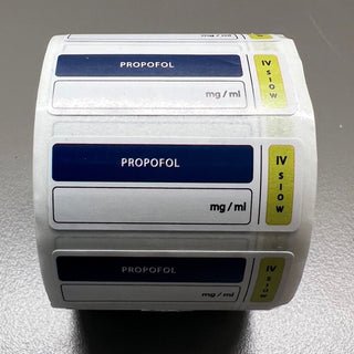 Veterinary Single Drug Syringe Labels